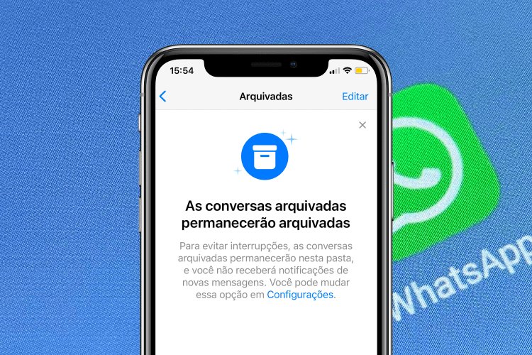 WhatsApp permite silenciar conversas arquivadas para sempre