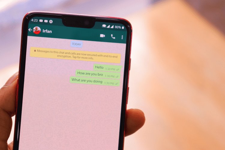 WhatsApp vai permitir editar mensagens de texto que já foram enviadas